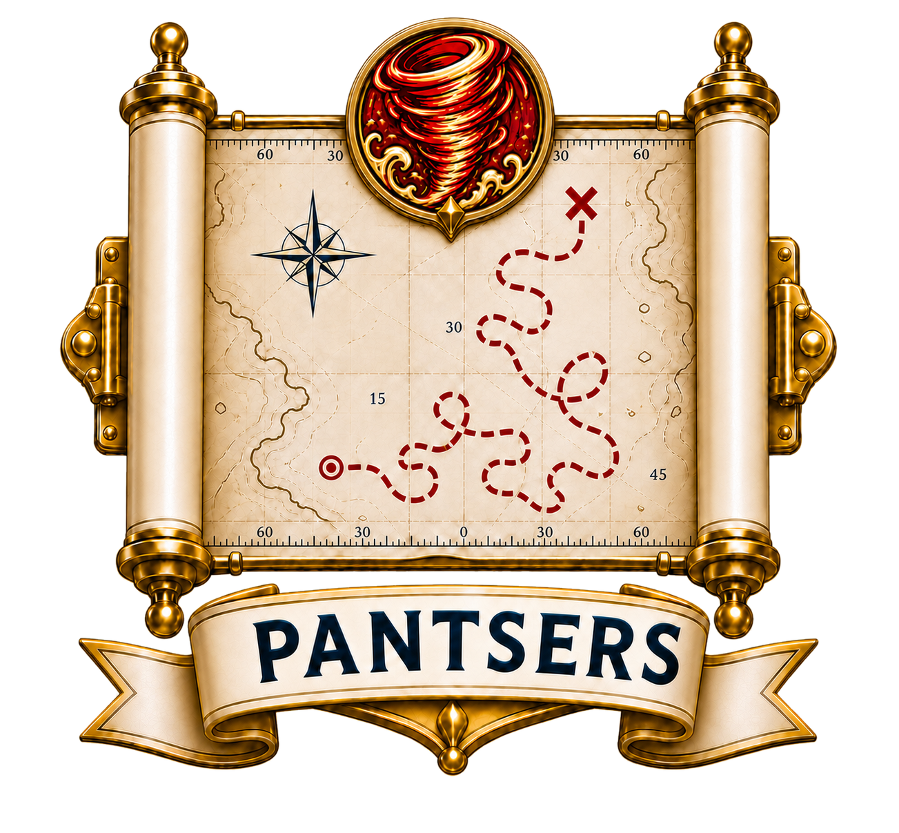 Pantser route map